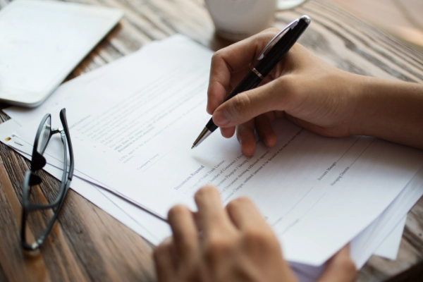 Conservation documents professionnels
